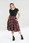 Hlb50039 islay 50s skirt blk red 02 4