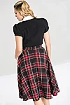 Hlb50039 islay 50s skirt blk red 03 4