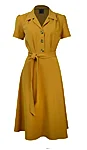 Prettyshirtdress mustard