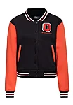 Queen kerosin college jacke wild rebel 549182