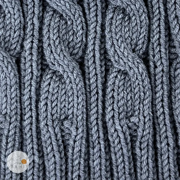 Ainulaadne käsitsi kootud hall meriinovillane helkurmüts lastele talveks. Ideed kingituseks.