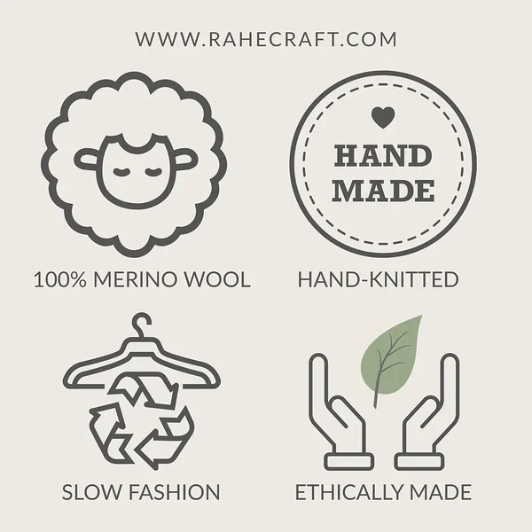 RAHEcraft handmade – 100% merino wool, slow fashion and ethically made products.