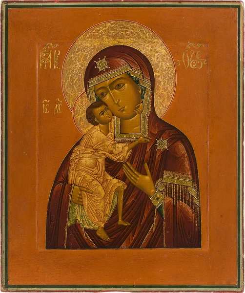 Feodorovskaya icon of Mother of God. Estonia, Raya village, Gavriil Frolov&#x27;s workshop, early 20th c.