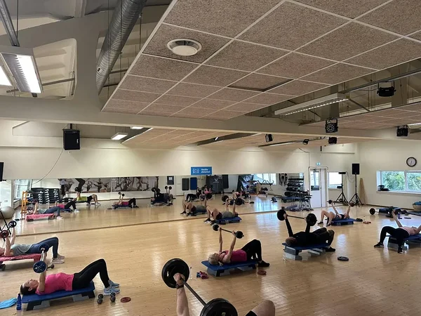 Bodypump suures saalis