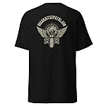 Unisex classic tee black back 69ac156236d64