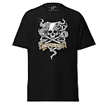 Unisex classic tee black front 693b27653059a