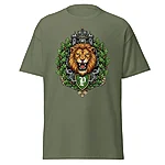 Unisex classic tee military green front 693b2985b703c