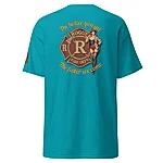 Unisex classic tee tropical blue back 6999a1fa85474