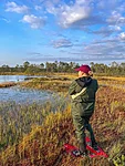 We move at a calm pace, taking time to notice and capture the bog’s unique beauty.
