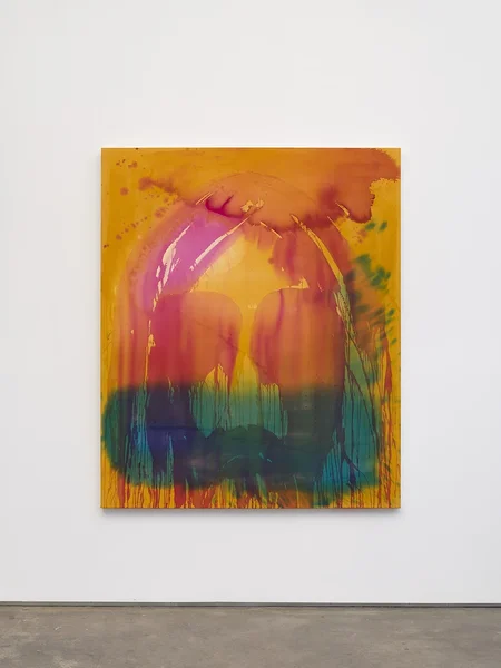 Into The Clearing 2022 acrylic on canvas 72 x 60 in