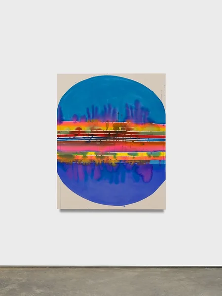 Orange 2023 acrylic on canvas 60 x 48 in