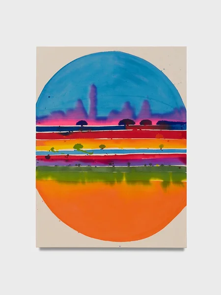 Western 2023 acrylic on canvas 48 x 36 in