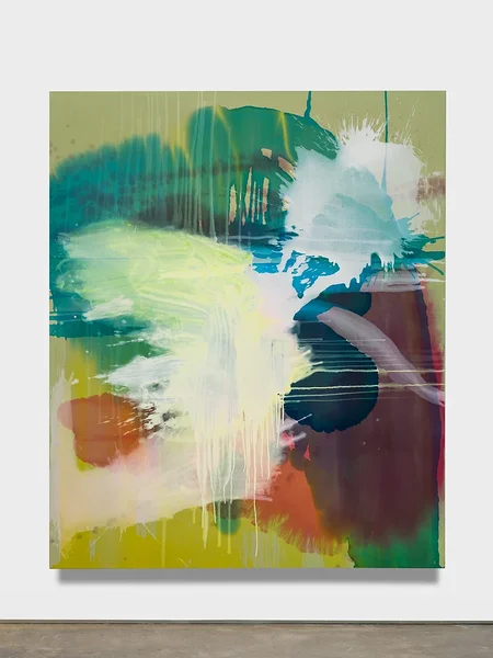 Synapse 2023 acrylic on canvas 96 x 80 in