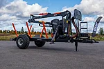 Bmf 2025 (297) bmf6t2 forest trailer bmf540 crane