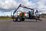 Bmf 2025 bmf10t2pro trailer bmf720 forest crane 2