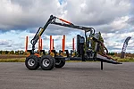 Bmf 2025 bmf8t2 trailer bmf650 log crane