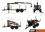 Bmf2t1 atv trailer product chart