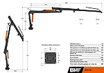 Bmf440 atv crane product chart
