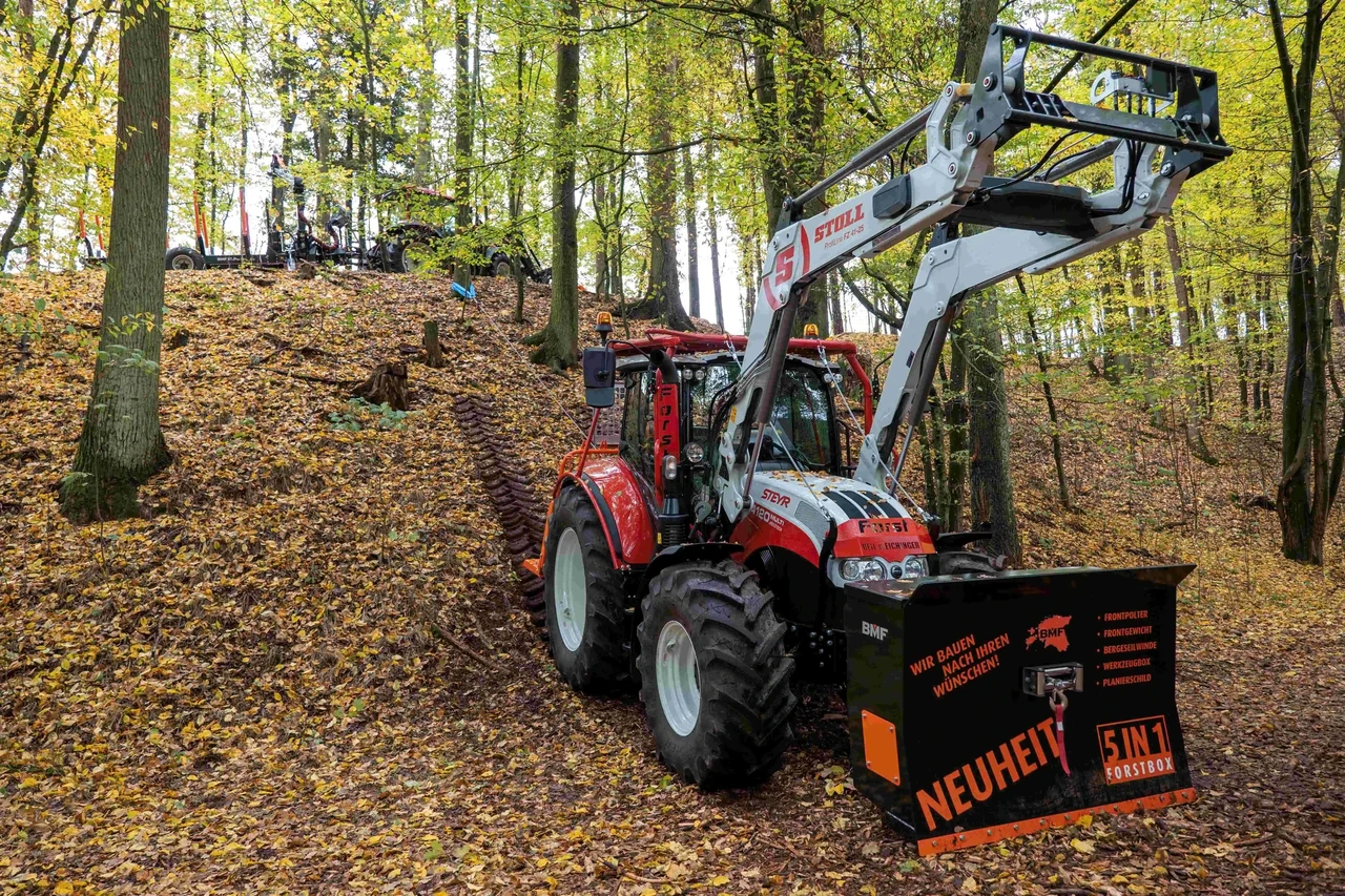 New forest box and brushwood rake in BMF accessory range