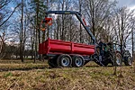 P1042211 bmf14t2pro forwarding trailer bmf750hp log lift tipping box 2023 small
