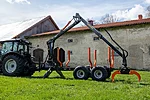 P1042338 bmf8t2 forest trailer bmf650 log lift crane 2023 small