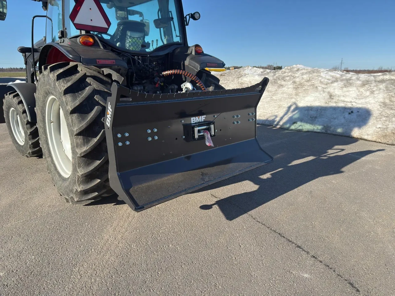 Timber Blade with Winch