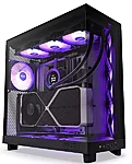 Cc h61fb r1 case nzxt h6 flow rgb miditower case product features transparent pa