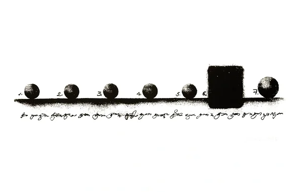 ÖÖ, siiditrükk, 14x66 cm, 1993