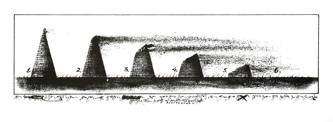 HÄVINEMINE, siiditrükk,   82x25 cm,  1991