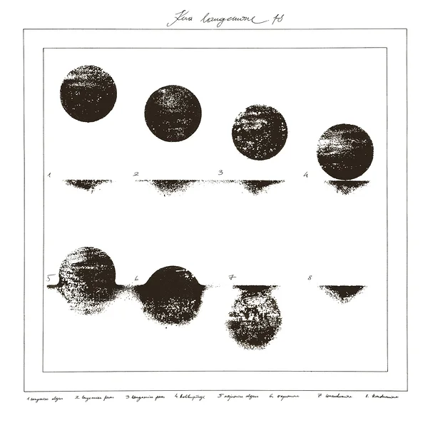 KERA LANGEMINE, siiditrükk, 40x41 cm, 1978