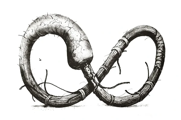 ∞ (lõpmatus), siiditrükk, 47x71 cm, 1993