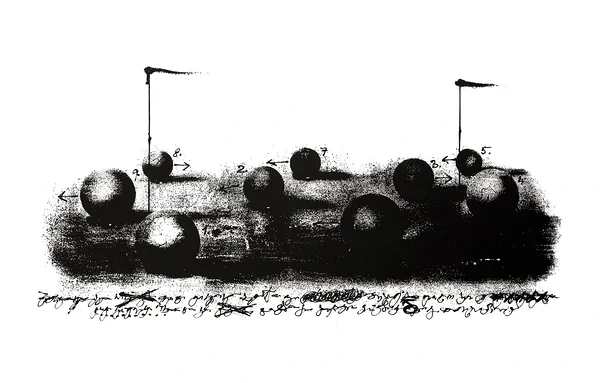MÄNGUVÄLJAK, siiditrükk, 38x82 cm, 1993