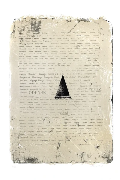 ODENSE, litograafia, 60x44 cm, 2002