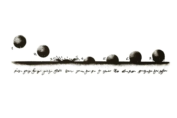 SPLASH!, siiditrükk, 17x67 cm, 1993