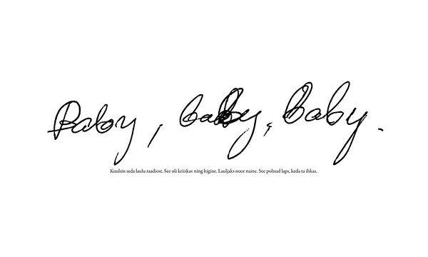 Baby, baby, baby (digitaaltrükk, 480x280 cm, 2011)