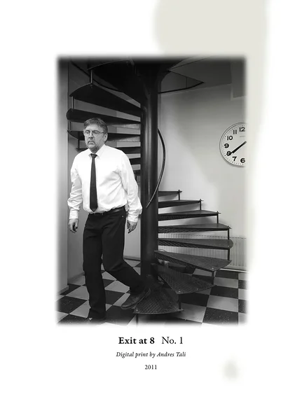 Lahkumine kell 8  (1–7) (digitaaltrükk, 61x85 cm, 2011)