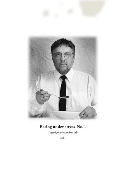 Söömine stressi all  (1–9) (digitaaltrükk, 61x85 cm, 2011)