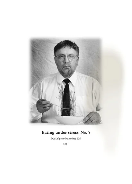 Söömine stressi all  (1–9) (digitaaltrükk, 61x85 cm, 2011)