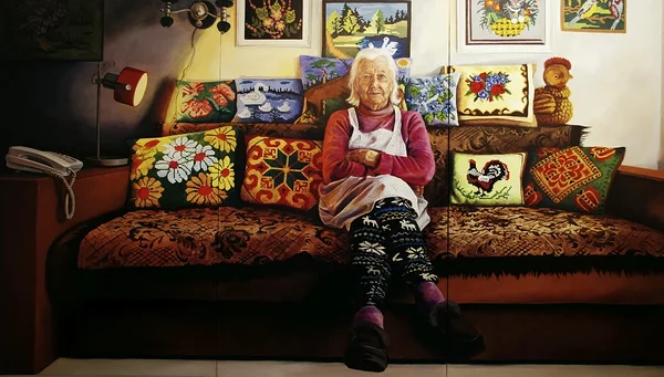 "ÕIE".2017. Õli lõuendil. 190x360 cm