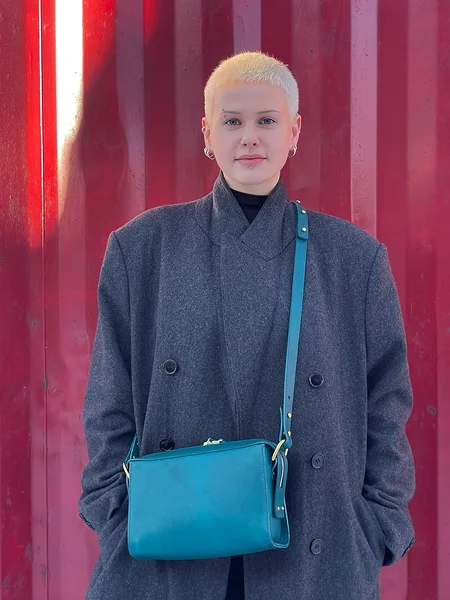 Turquoise Daily Route strap on Treasure Box handbag