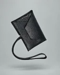 Rare sparkle black travel tag b