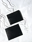 Slender slim leather card holders, black — Stella Soomlais