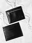 The Slim leather card holder, black — Stella Soomlais