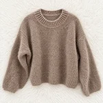 Orice kid mohäär taupe 2
