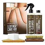 1. leather expert care kit 2x250ml z akcesoriami
