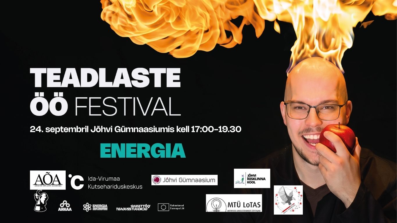 Teadlaste Öö festival 2026 - ENERGIA