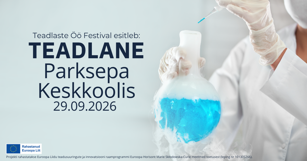 TÖF: teadlased kooli Parksepa Keskkoolis