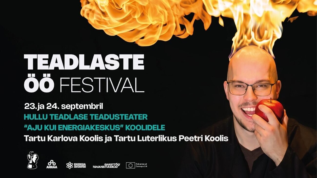 Hullu Teadlase teadusteater „Aju kui energiakeskus“ koolidele