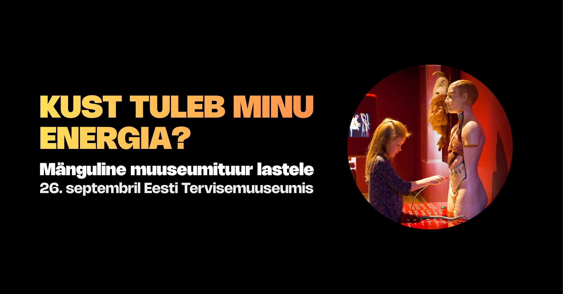 „Kust tuleb minu energia?