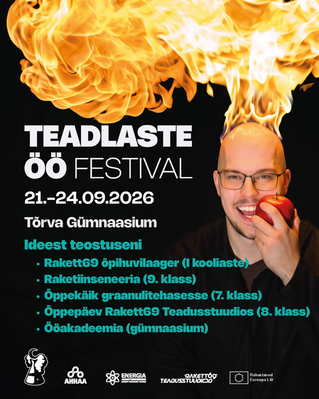 Teadlaste Öö Festival Tõrva Gümnaasiumis - Ideest teostuseni